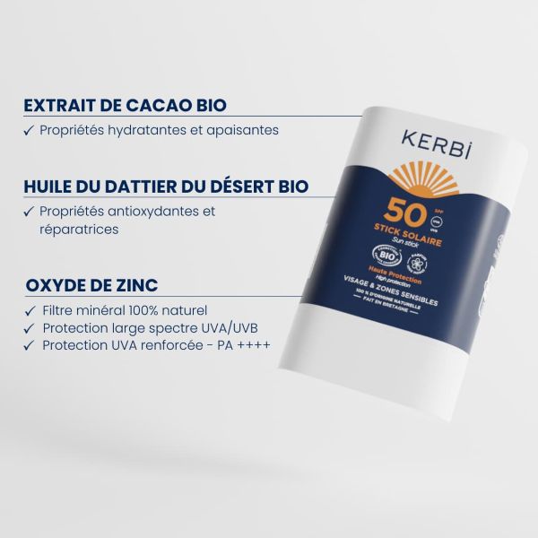 Stick solaire spf50 parfumé - 3