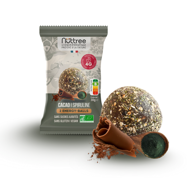 Balls bio protéinées cacao spiruline (prêt à vendre) - 2