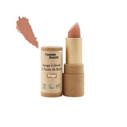 Rouge à lèvres à l'huile de ricin (beige) - 1