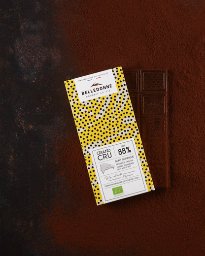 Tablette noir 88% sucre coco bio - 2